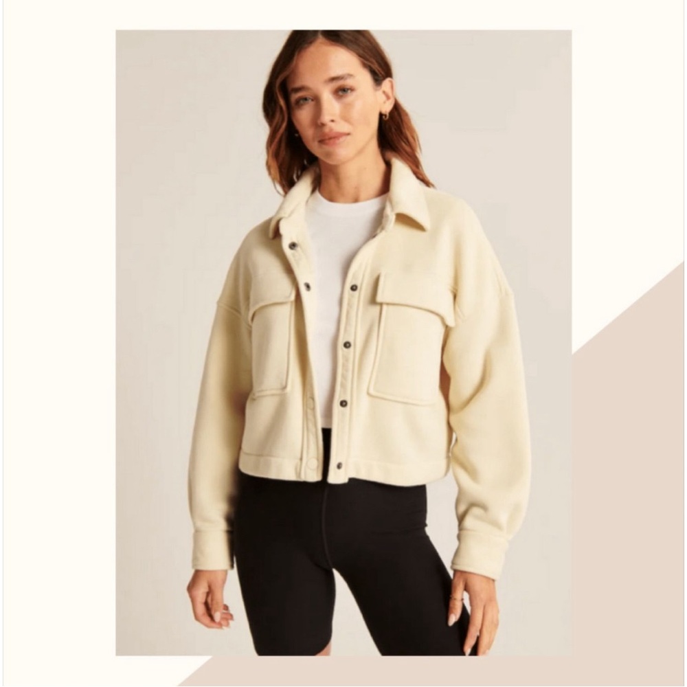Abercrombie & Fitch cropped jacket XS